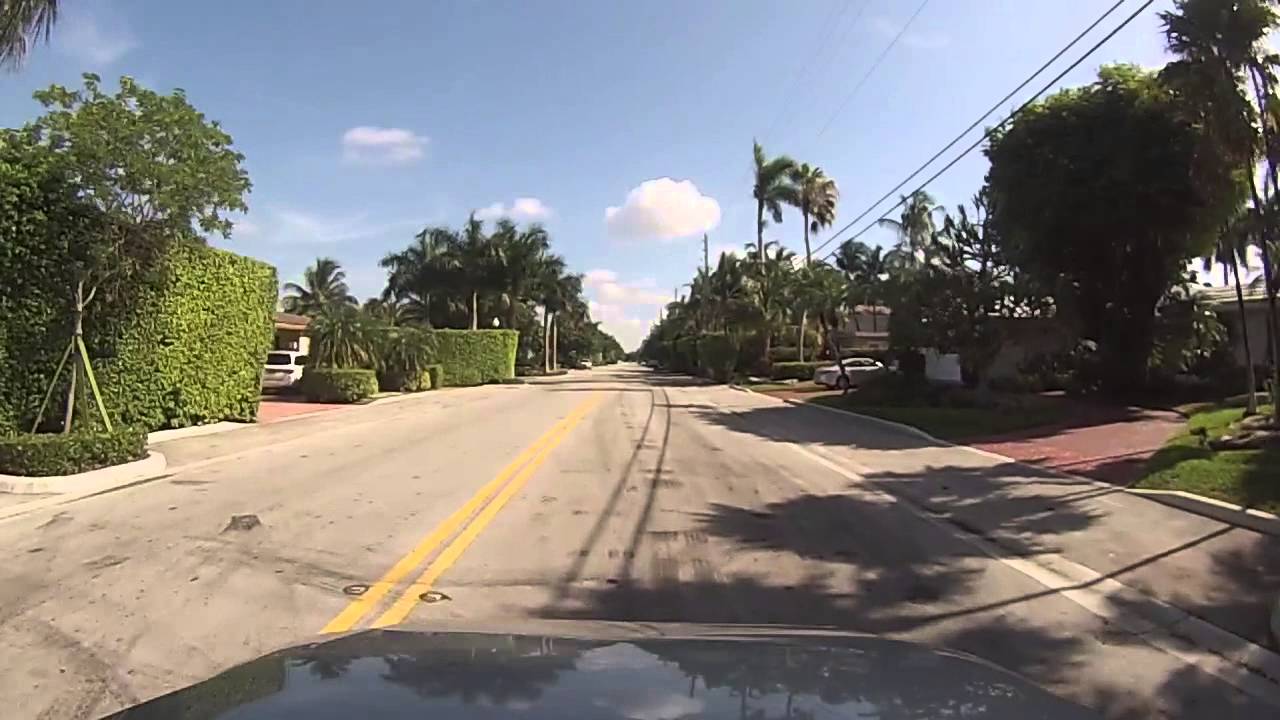 Bay Harbor Islands, Florida Drive through Bay Harbor Islands HD (2015