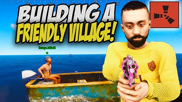 Building a Village with the NEW Team Update! - Rust Co-op Survival Gameplay