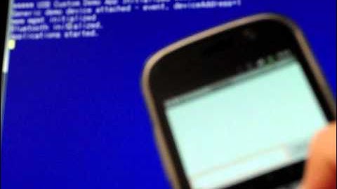 Android端末からUARTにBluetooth経由で通信するテスト