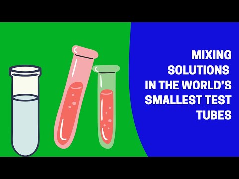 Video: How To Recognize Solutions In Test Tubes