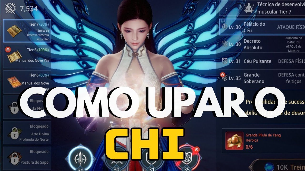 Forma correta de upar seu CHI. !! MIR4 $$$$$$