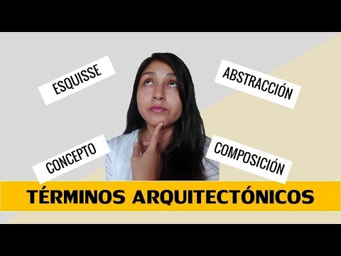 Términos Arquitectónicos| VOCABULARIO PRINCIPIANTE