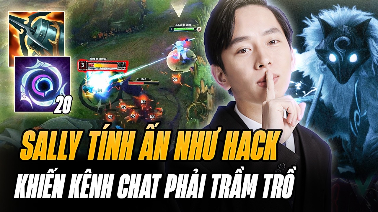 Sally Triển Khai SGK Tính Ấn Kindred Như Hack Cho Anh Em Kênh Chat Thua Gia Cát Lượng Mỗi Cái Quạt