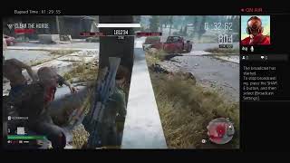 Days Gone surrounded  Zombie Horde Challenge