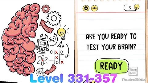 Brain Test: Tricky Puzzle Level 331 - 357 || Walkthrough Solution
