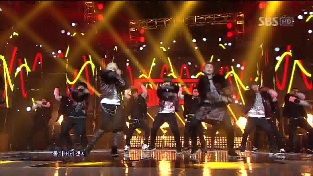 Block B [Sorani] @SBS Inkigayo Популярная песня 20120205