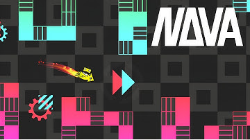 "Nova" by YunHaSeu14 & Oraangee 100% (3 Coins) Daily Level [Geometry Dash]