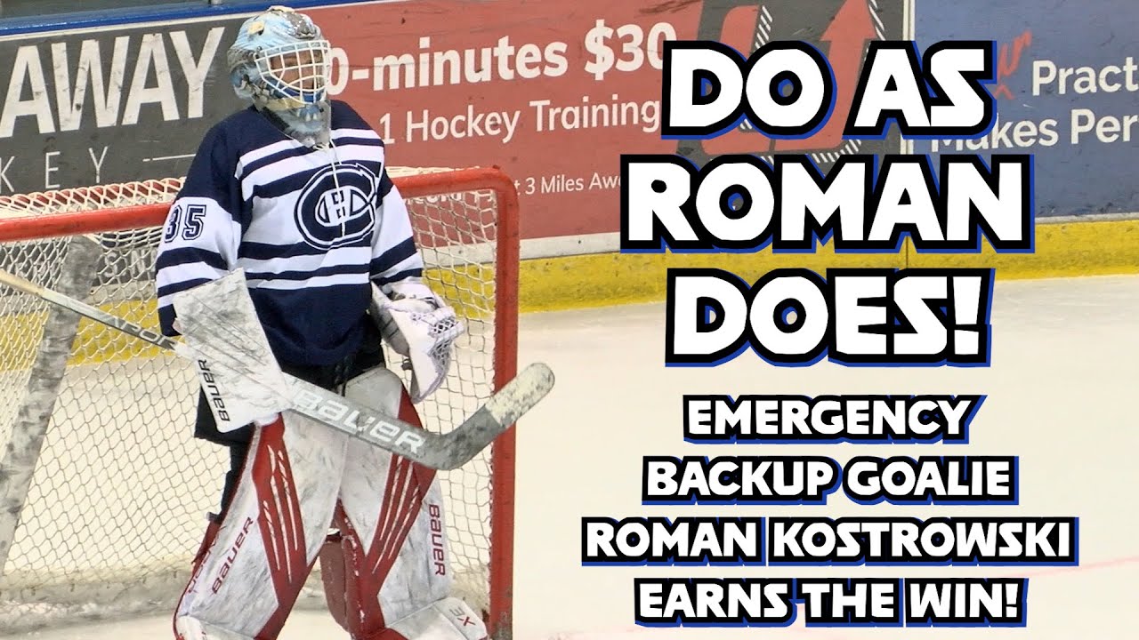 Chatham 5 Morristown 2 | HS Hockey | Emergency Backup Goalie Roman Kostrowski Captures Win!