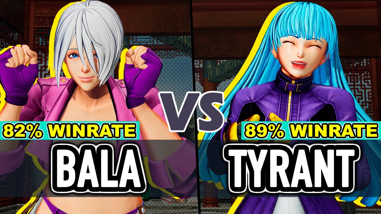 KOF XV ▰ BALA (Ángel/K'/Iori) vs TYRANT (Kula/Whip/Leona)