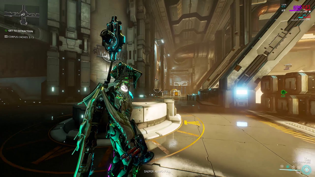 Warframe:-  Greetings from Corpus Gas City