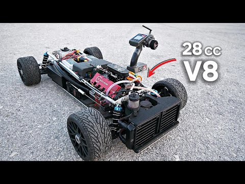 RC V8 (1:5 Scale) Test RUN!