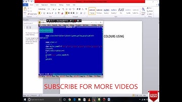 EXAMPLE OF ENUM | COLOR AND NUMBER | # 100