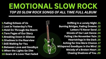 EMOTIONAL SLOW ROCK | AMERICAN ROCK SONGS | PLAYLIST 2025 VOL 2