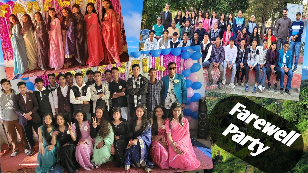 Farewell Party | विदाई समारोह | School Mai Farewell Party | 12th Ka ...