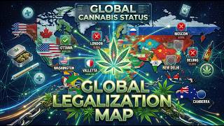 Countries Where Cannabis Is LEGAL (World Map 2026)