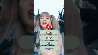 LISA SONG QUIZ #foryou #kpop #musicquiz #youtubeshorts  #blackpink #lisa #fyp #blowthisaccountup
