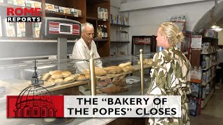 The “Bakery of the Popes” closes in Rome after 93 years screenshot 5