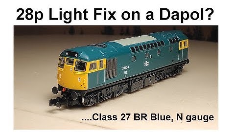Dapol Class 27 Light Fix for 28p