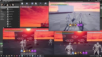 Replicated Multiplayer Abilities System (Fan Naruto Prototype) UE4