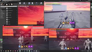 Replicated Multiplayer Abilities System (Fan Naruto Prototype) UE4