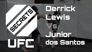 Using Footwork & Cage Positioning, UFC : Derrick Lewis Vs. JDS