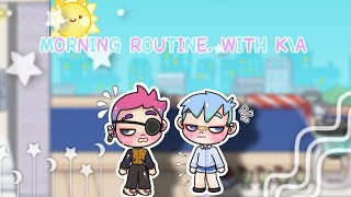 DRAMA AVATAR WORLD | MORNING ROUTINE WITH K/A | AVATAR WORLD GAME |