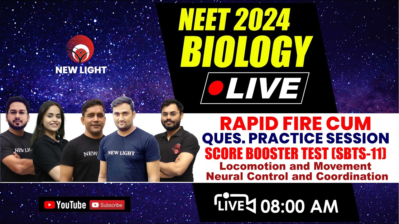 LIVE NEET 2024 | BIOLOGY RAPID FIRE QUES. PRACTICE SESSION | SCORE ...