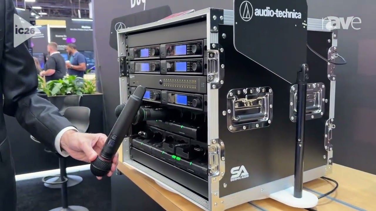 InfoComm 2026: Audio-Technica Shows Off D50 Wireless System for High-Density RF Environments