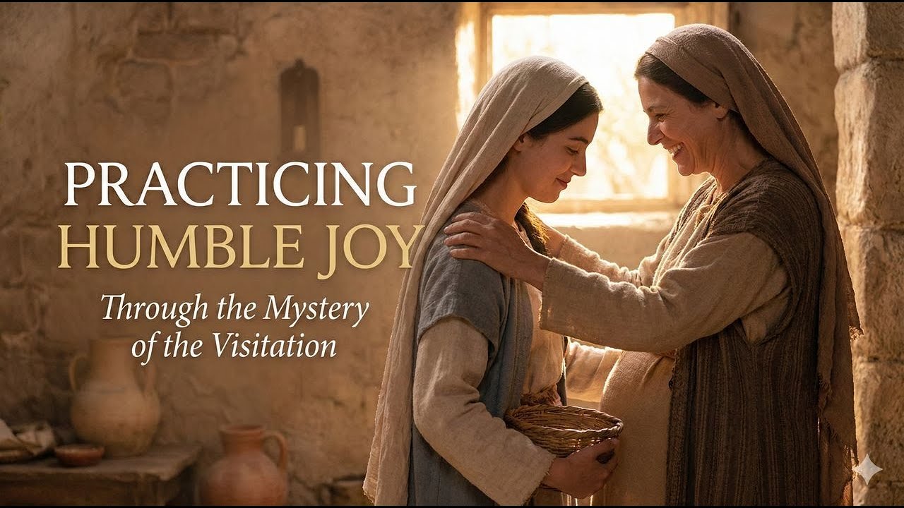 Practicing humble joy through the Mystery of the Visitation