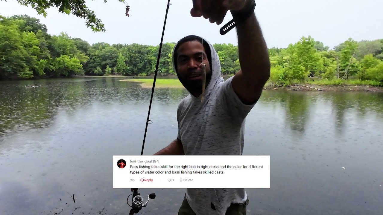 Bass Fishing Takes More Skill? Replying to MEAN comments