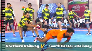 Pawan Sehrawat scores 23 points takes Northern Railway into QF | 69th Inter-Railways | Action raids
