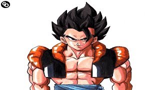 Drawing Gogeta - Dragon Ball Super