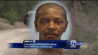 Police arrest 2 people after man's body found burning in mountains