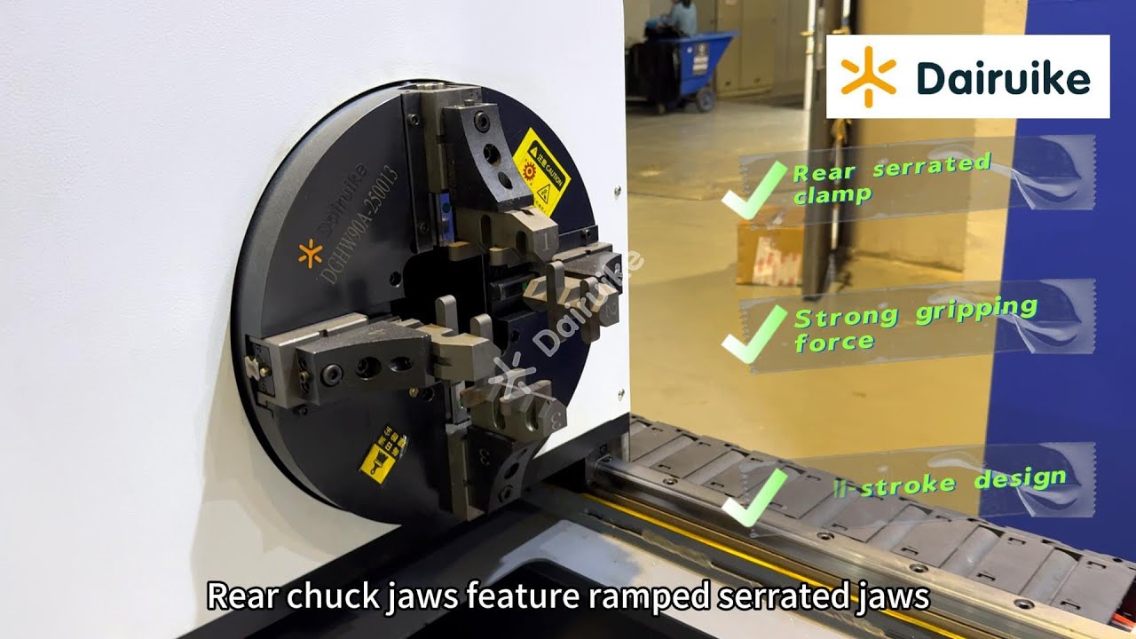 DRK90 Laser Chuck: Precision & Zero Waste for Small Tube Cutting