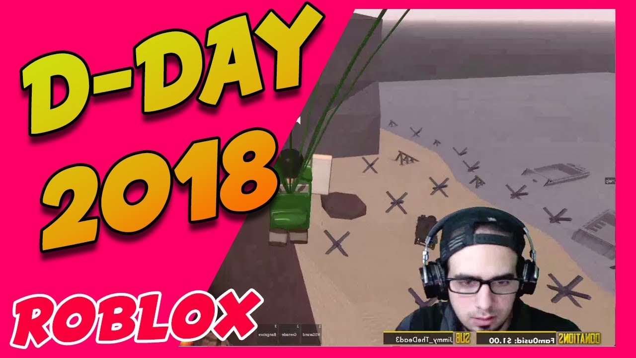 Roblox D Day 2018 Gameplay Roleplay Remastered Youtube - roblox d day youtube