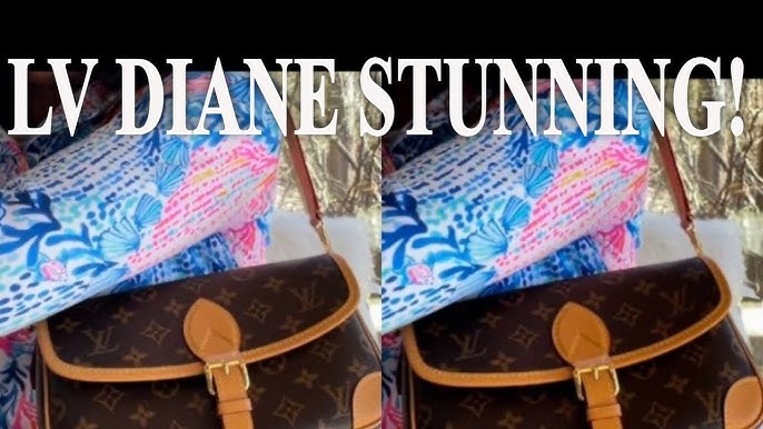 Authentic LV Diane Bag Comes with box,receipt,papers and dustbag