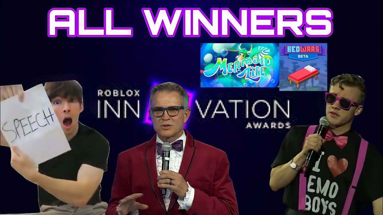 Roblox Innovation All winners YouTube