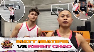 KENNY CHAO VS MATT KIATIPIS INTENSE 1v1! | $50,000 HoH Creator League Net Worth