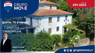 Quinta T6 à venda em Caminha Vilar de Mouros. Viana do Castelo, Portugal. 499 000 €#vianadocastelo