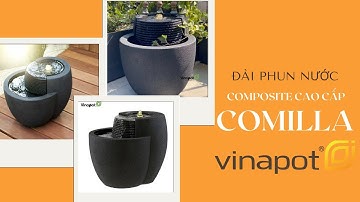 Ngẩn ngơ trước vẻ đẹp của đài phun nước composite phong thuỷ Comilla