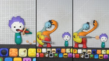 Sprunki The endless loop of the story of Thanos Squid x Doey Poppy Playtime 4