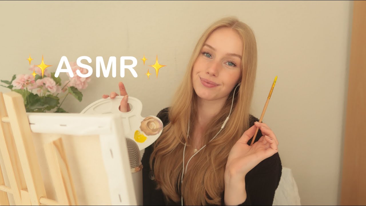 ASMR| ICH MALE EIN PORTRÄT VON DIR 👩🏼‍🎨✨ SUPER TINGLY 🤯 (Roleplay)|RelaxASMR