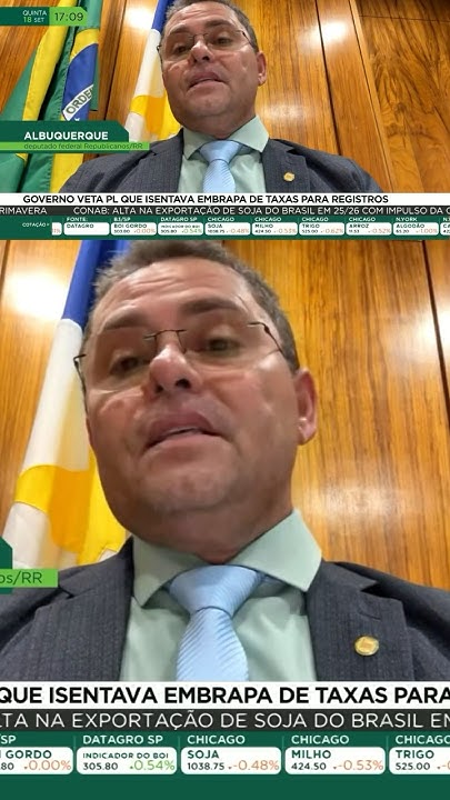 Governo veta PL que isentava Embrapa de taxas para registros