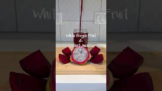 White Dragon Fruit & Beets Juice! Both fruits have fiber &  provide enormous amounts of benefits❤️