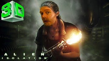 How Alien Isolation kinda looks with the Mother VR mod! 3D SBS!