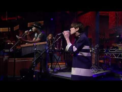 Theophilus London feat. Sara Quin - Why Even Try? @ Letterman 02/14/11