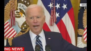 Biden destroys Republican voter suppression bills as gloves come off