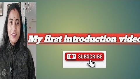 Welcome to my video YouTube journey | first intro video |