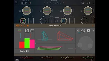 STRNG - String Synthesis Engine - Updated To AUv3 - Demo for the iPad
