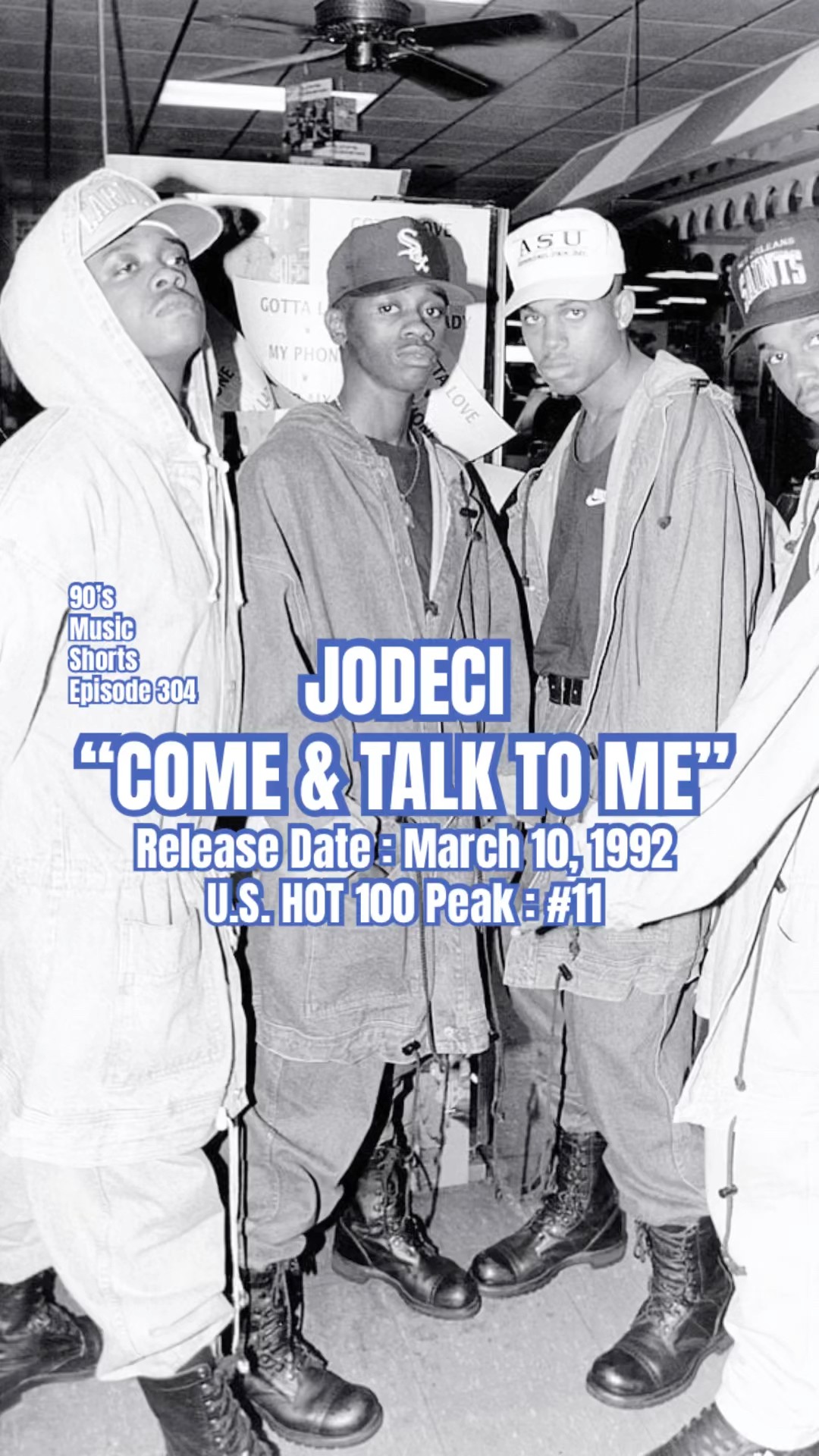 ジョデシィJodeci「Come & Talk To Me」12” ポスター付 Jodeci – Come & Talk To Me – Cassette (HX Pro B BR, Single, Stereo